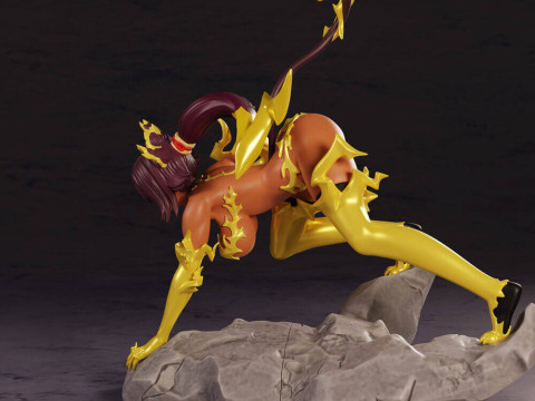 Yoruichi Shihouin God of Thunder 3D Baskı Modeli