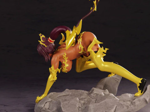 Yoruichi Shihouin Deus do Trov&atilde;o Modelo de Impressão 3D