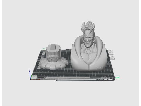 Android 16 Bust Modello di stampa 3D