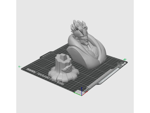 Android 16 Bust Modello di stampa 3D