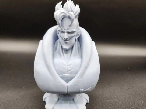 Android 16 Bust 3D Print Model