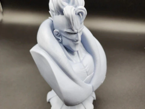Android 16 Bust 3D Print Model