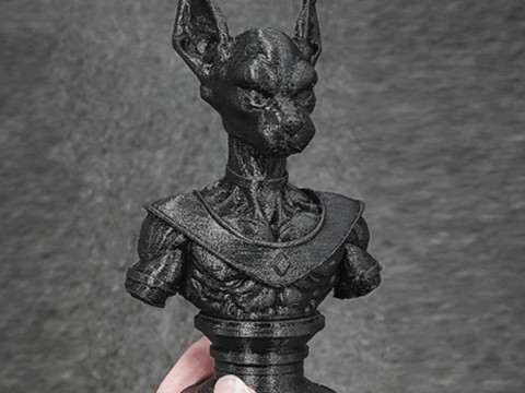 Beerus Bust Figurine 3D 打印模型