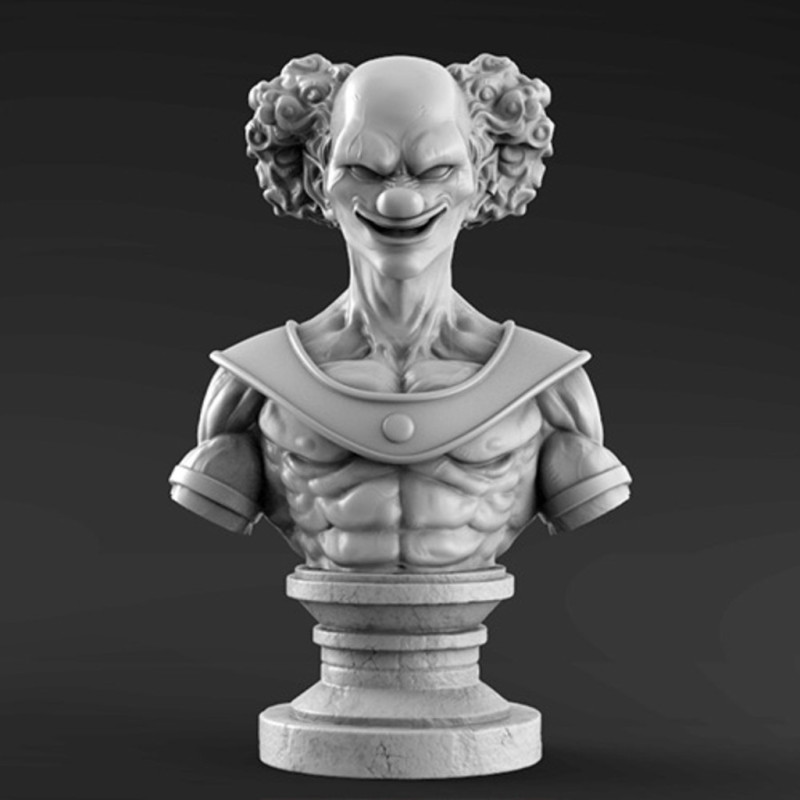 Belmod Bust Figurine 3D प्रिंट मॉडल .c4d .max .obj .3ds .fbx .stl .blend