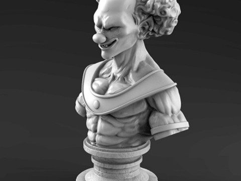 Belmod Bust Figurine 3D प्रिंट मॉडल