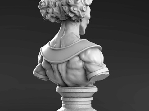 Belmod Bust Figurine 3D प्रिंट मॉडल