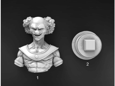 Belmod Bust Figurine 3D प्रिंट मॉडल