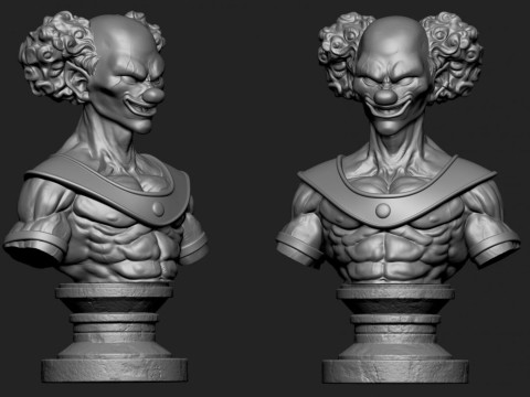 Belmod Bust Figurine 3D प्रिंट मॉडल