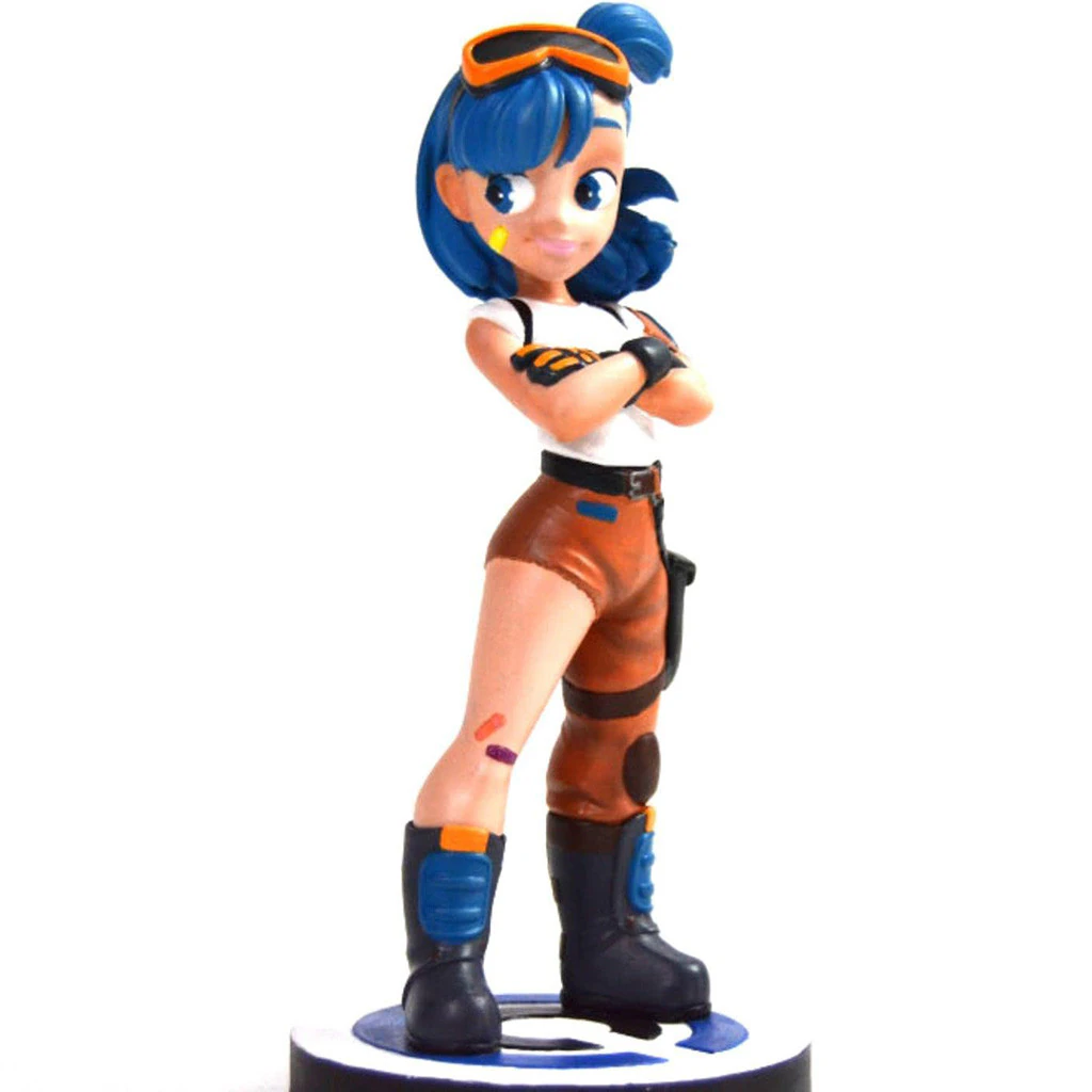 Bulma Dragon Ball Z 3D Print Model .c4d .max .obj .3ds .fbx .stl .blend