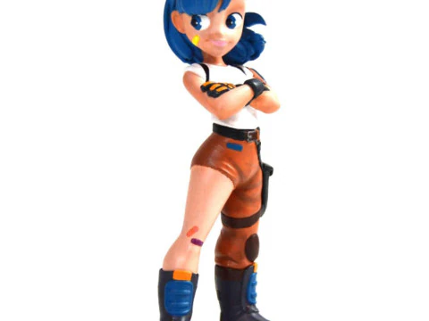 Bulma Dragon Ball Z 3D Принт Модель
