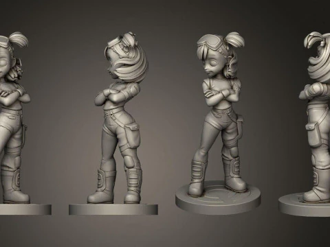 Bulma Dragon Ball Z 3D Print Model