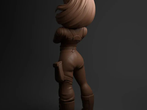 Bulma Dragon Ball Z 3D Print Model