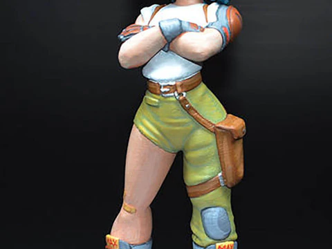 Bulma Dragon Ball Z 3D Print Model