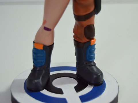 Bulma Dragon Ball Z 3Dプリントモデル