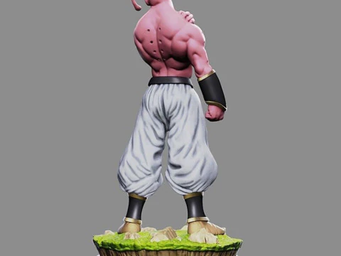 Super Buu Figure 3D Print Model