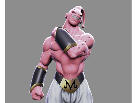 Super Buu Figure 3D प्रिंट मॉडल
