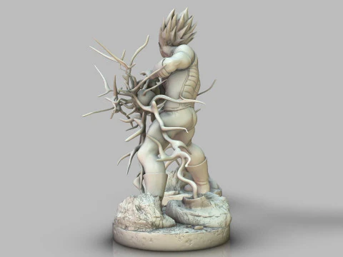 Dragon Ball Super - Vegeta 3D Print Model