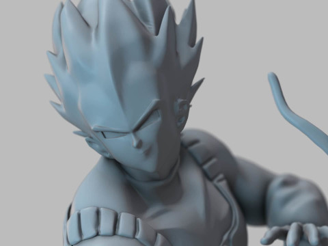 Dragon Ball Super - Vegeta 3D Принт Модель