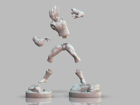 Dragon Ball Super - Vegeta 3D Принт Модель