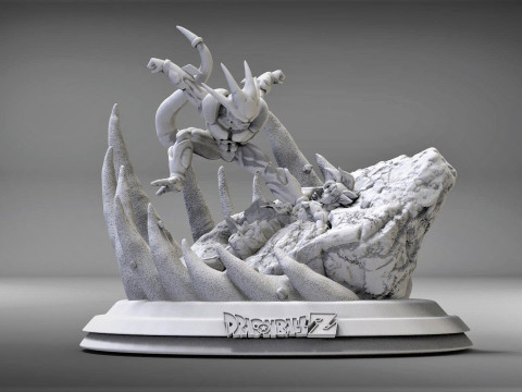Cooler Vs Goku 3D Print Model