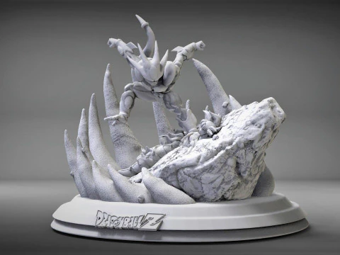 Cooler Vs Goku 3D Print Model