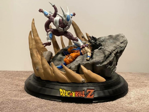 Cooler Vs Goku 3D Print Model