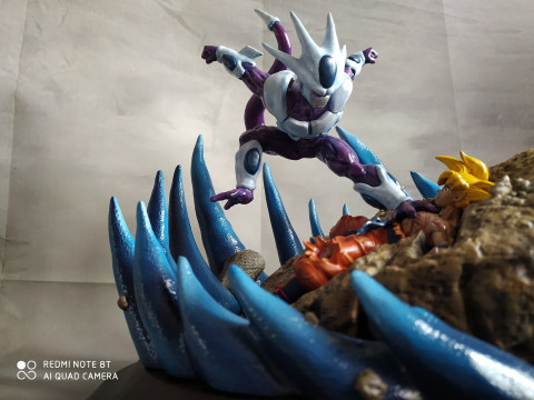 Cooler Vs Goku 3D Print Model