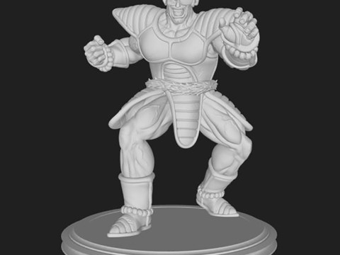 Nappa Dragon Ball Z Modèles 3D en vedette