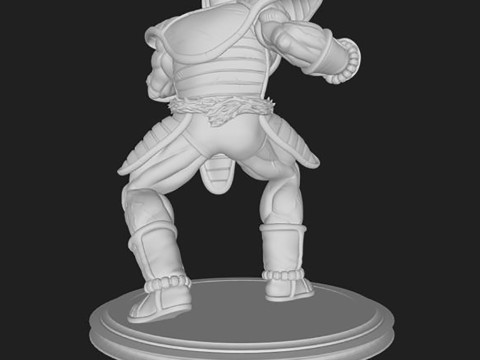 Nappa Dragon Ball Z 3D Print Model