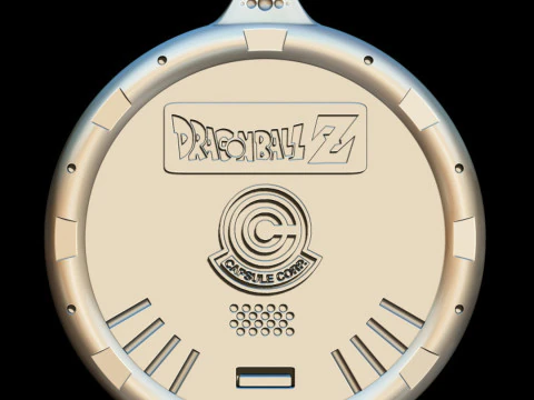 Dragon Ball Radar 3D Print Model