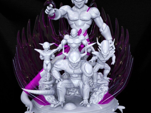 Frieza Evolutions 3D 打印模型