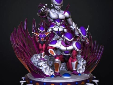 Frieza Evolutions 3D Print Model