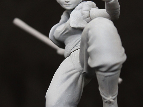 Gogeta Female Version 3D 打印模型