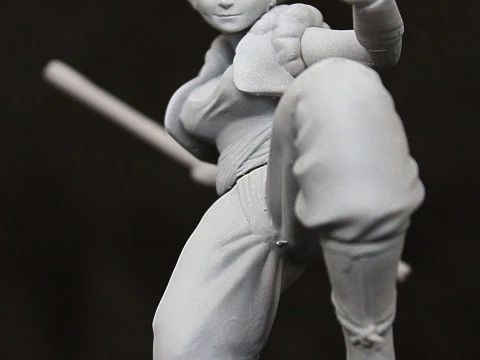 Gogeta Female Version 3D Print Model
