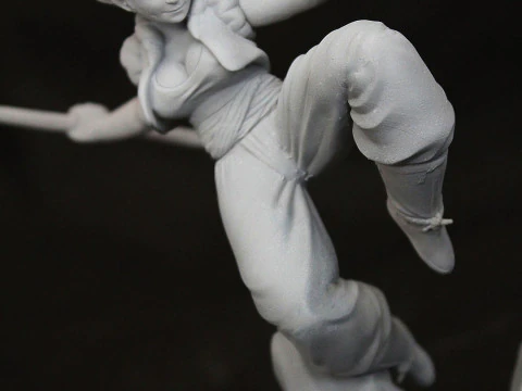 Gogeta Female Version 3D Print Model