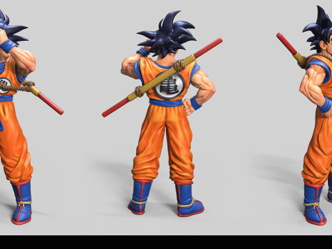 Goku Dragon Ball Z 3D Print Model