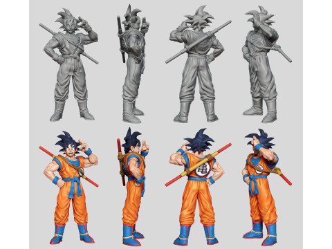 Goku Dragon Ball Z 3D Print Model