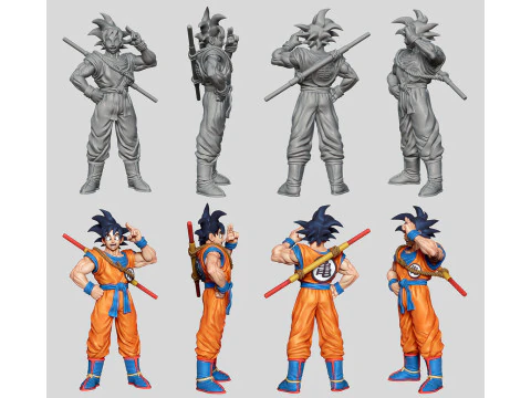 Goku Dragon Ball Z 3D Print Model