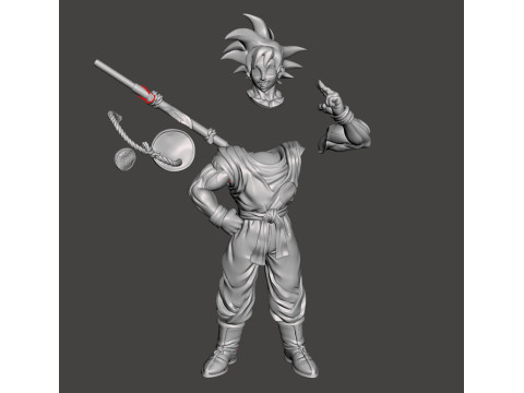 Goku Dragon Ball Z 3D Print Model