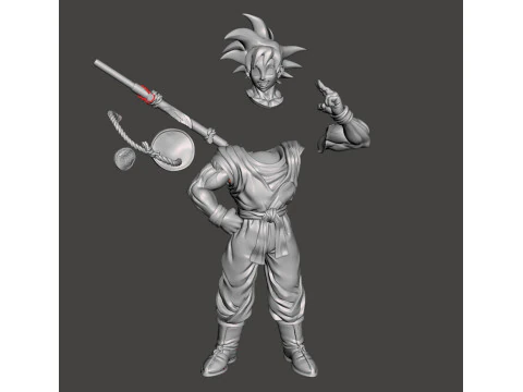 Goku Dragon Ball Z 3D Print Model