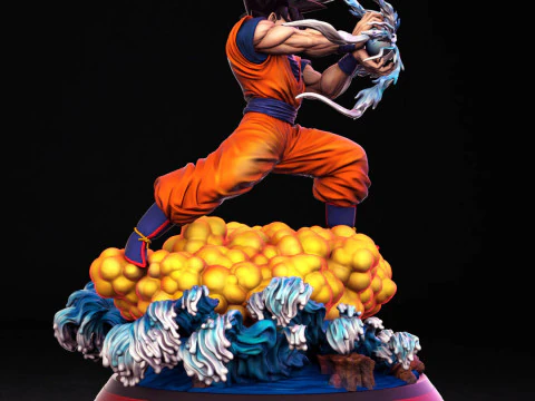 GOKU DRAGON BALL Z 3D Print Model