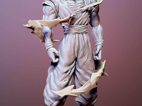 Goku - Dragon Ball Z 3D Принт Модель