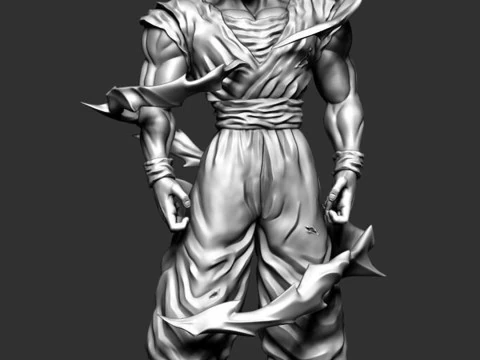 Goku - Dragon Ball Z 3D Print Model