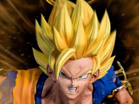Goku vs Vegeta Modello di stampa 3D