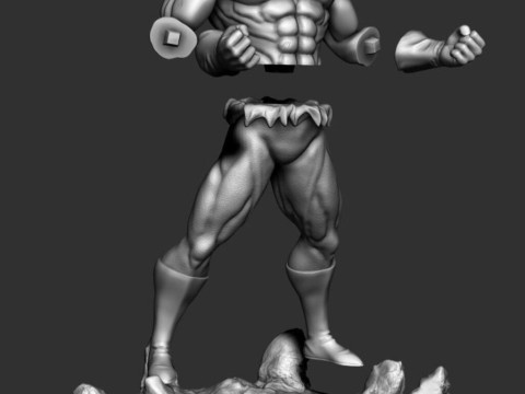 Jiren - Dragon Ball Super Model Cetak 3D