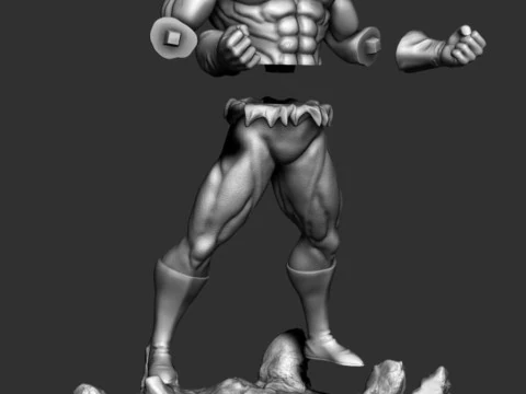 Jiren - Dragon Ball Super 3D Print Model