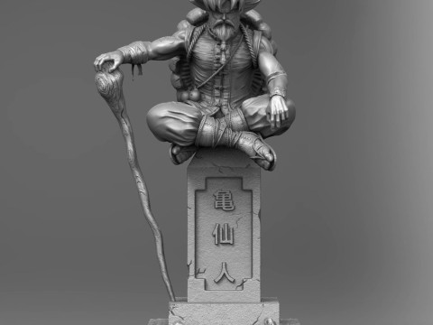 Maestro Goku Modello di stampa 3D