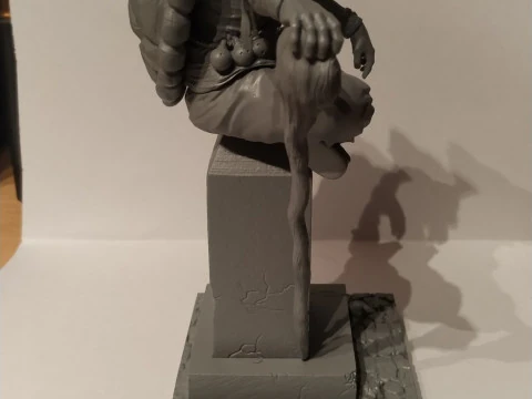 मास्टर गोकू 3D प्रिंट मॉडल
