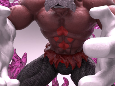Toppo-Dragon Ball Super Modello di stampa 3D