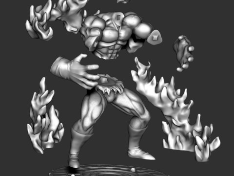 Toppo-Dragon Ball Super Modello di stampa 3D